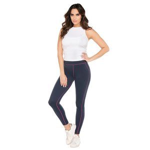 Miraclesuit Tummy Control Performance Leggings Dress Blues S (Women's 4-6)